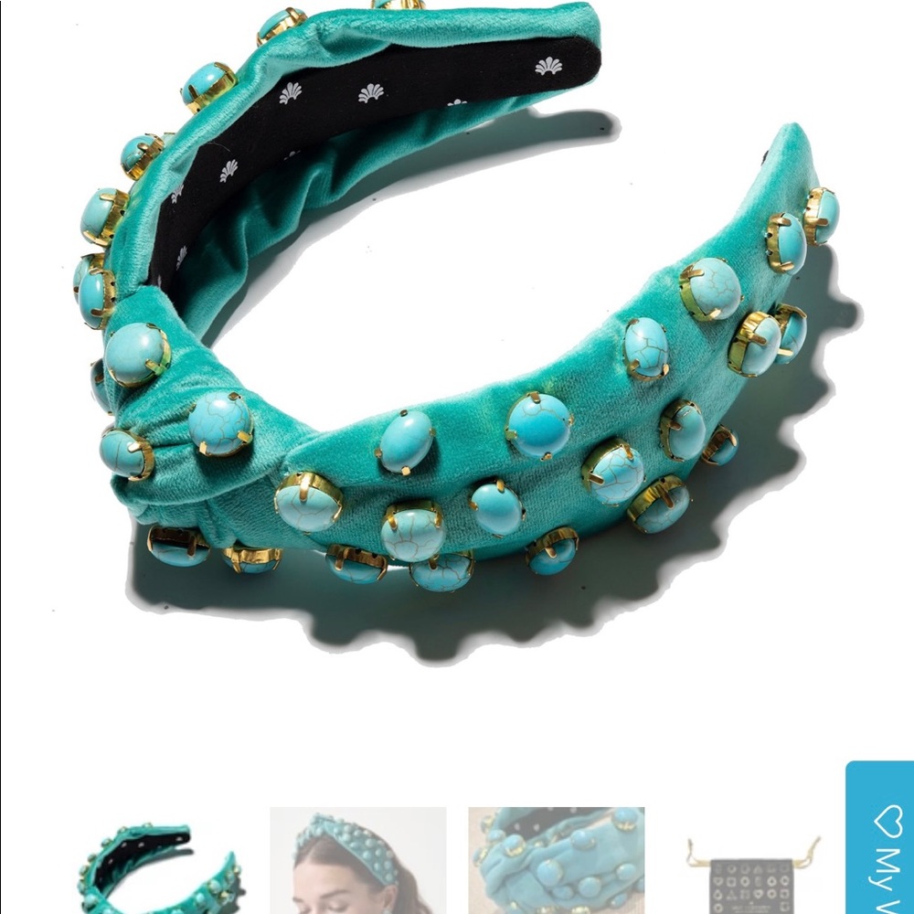 Lele Sadoughi Turquoise Stone Headband